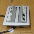 BYRNE Silver 4 Socket Power Hub Grommet